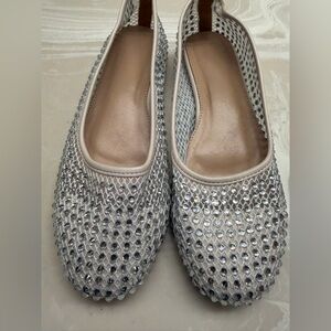 Crystal Ballet Flats